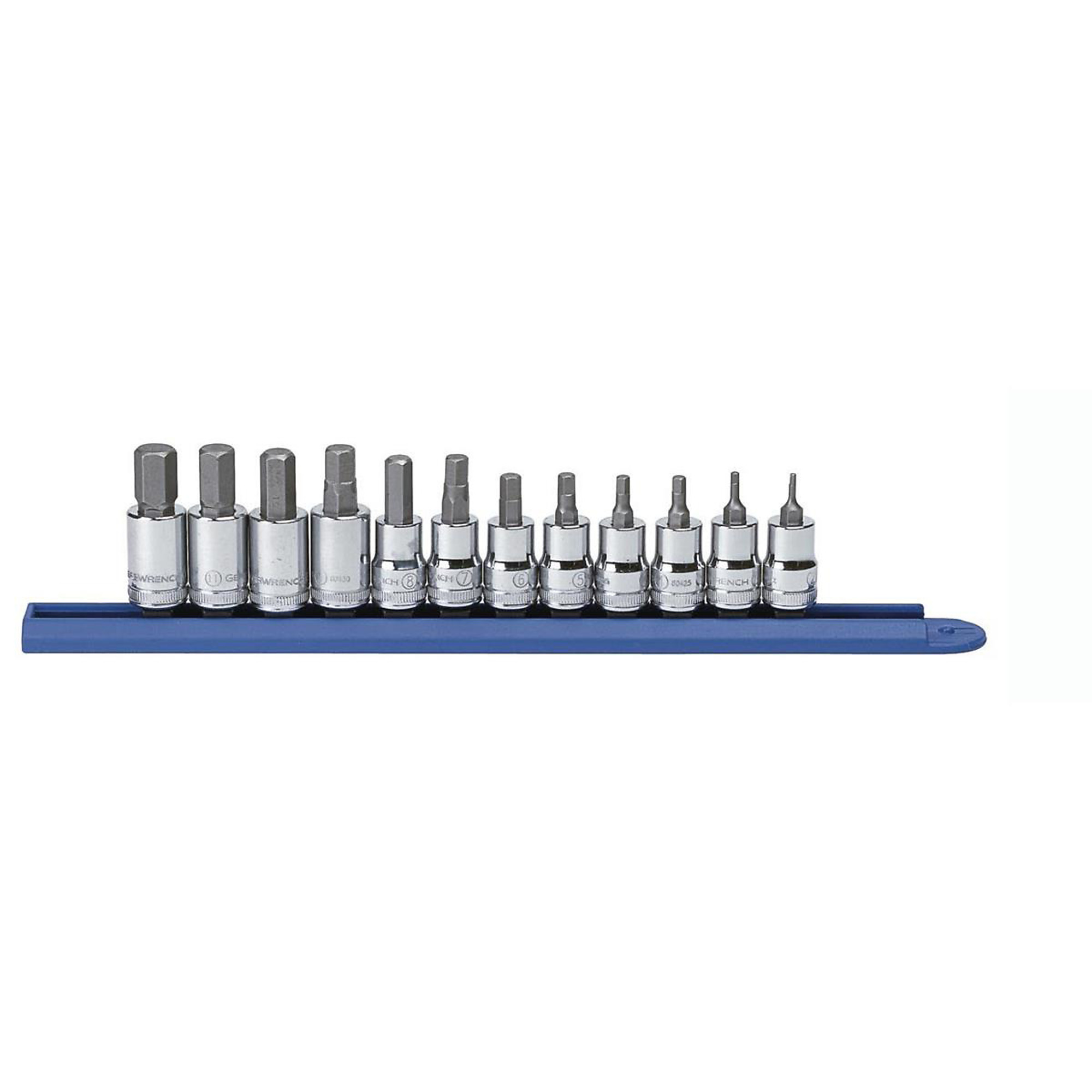 GearWrench Metric Hex Bit Socket Set — 12-Piece, 3/8in. Drive, Model# KDT80580